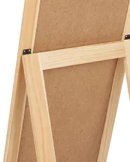 Standspiegel mit Ablagefläche LUISANT 145 cm Kiefernholz Hellbraun_830398