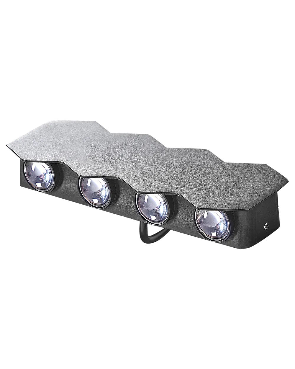 LED Außenwandleuchte 2er Set WELDON Schwarz_917148
