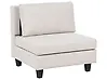 Sesselmodul UNSTAD Stoff Hellbeige