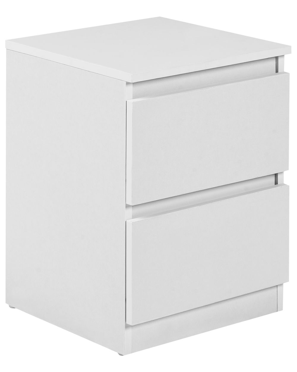 2 Drawer Bedside Table WINNIPEG White
