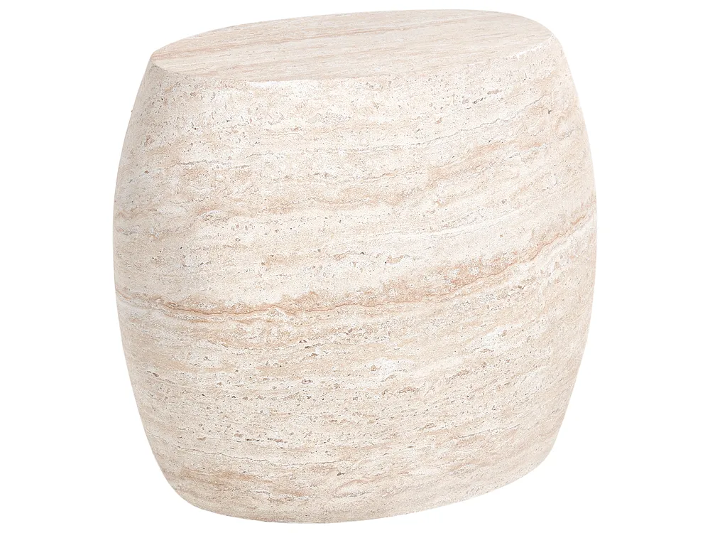 Beistelltisch RICADI 40 cm 58 cm Travertinoptik_1007428