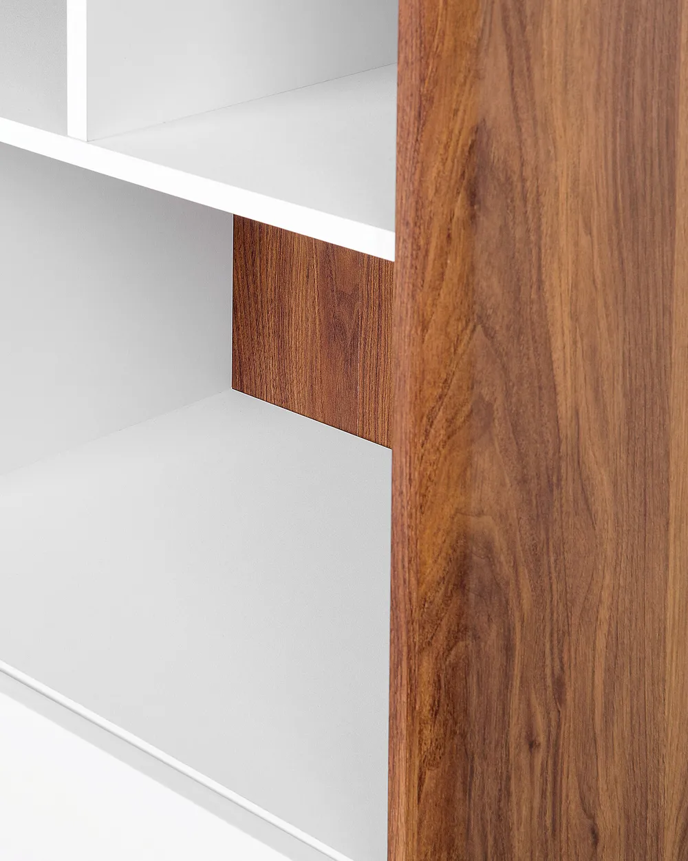 Regal COLUMBUS 182 cm Braun / Weiß_445066