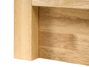 Himmelbett Holz HERLIERE 160 x 200 cm Hellbraun_1037147