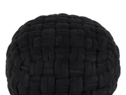 Pouf HOPA Samtstoff Schwarz_824167