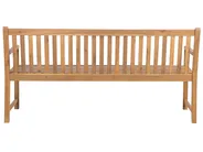 Gartenbank VIVARA 180 cm zertifiziertes Akazienholz Hellbraun_804233
