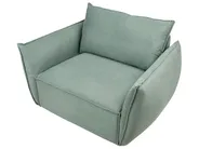 Sofa Set 5-Sitzer KUNES Stoff Hellgrün_1013475