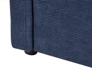 Ausziehbett Cord MIMIZAN 90 x 200 cm Marineblau_1118365
