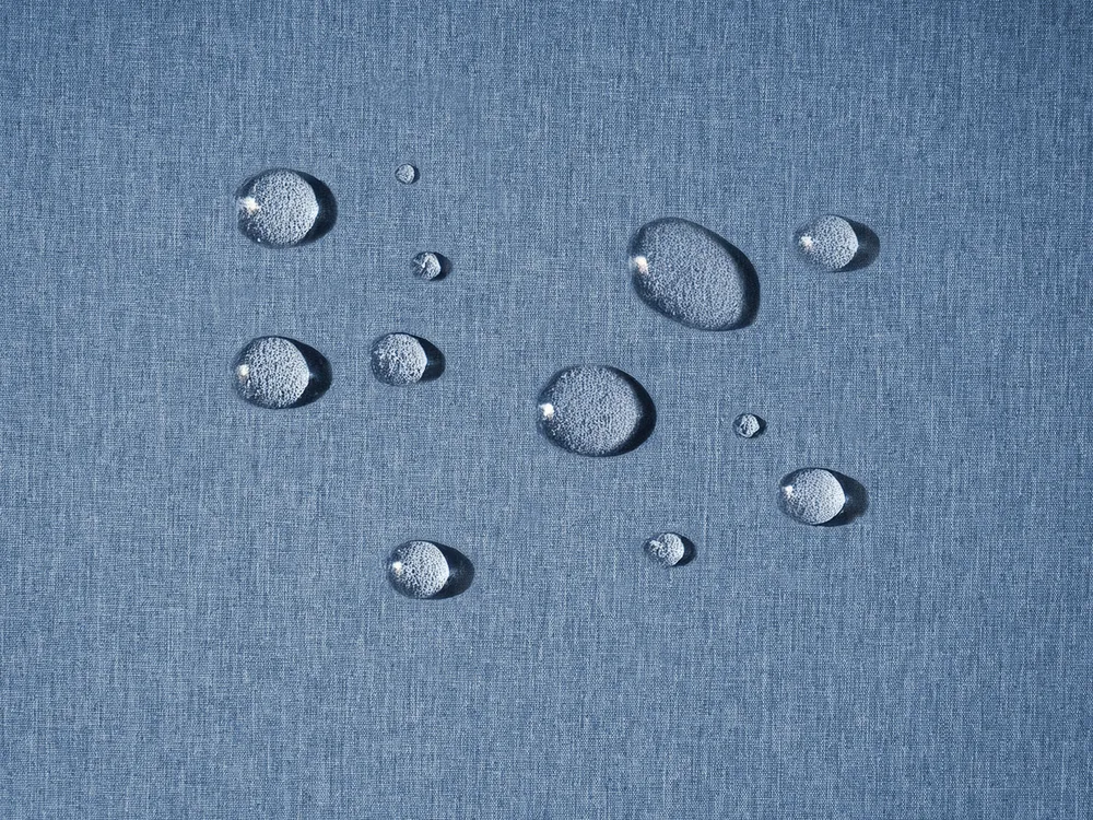Set mit 8 Stühlen und Sitzkissen MAUI PREMIUM Akazienholz Blau_1070632