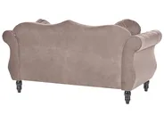 Living Room Set 5 Seater SKIEN Velvet Taupe_1034481