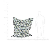 Bean Bag Cover FUZZY 140 cm 180 cm Multicolour_1168815