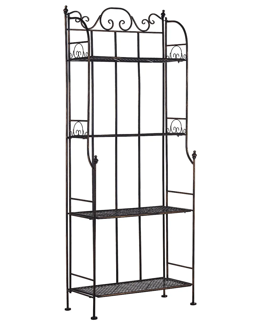 Regal ISERNIA 61 cm 155 cm Metall Schwarz