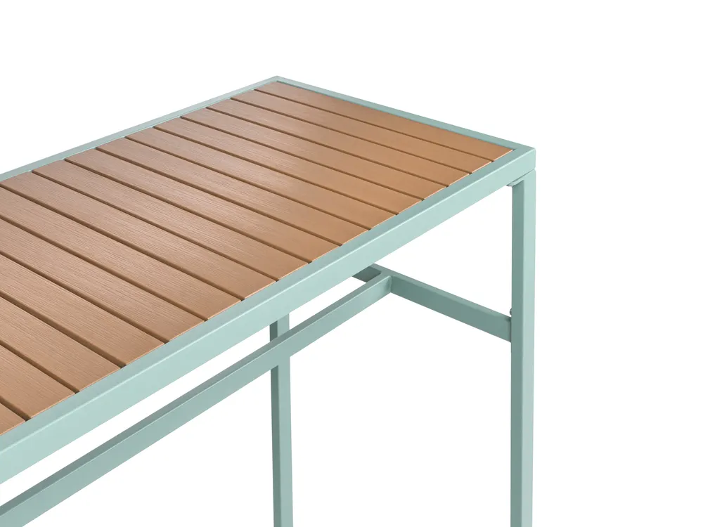 Garten Bartisch AVETRANA 150 cm 50 cm Hellgrün_1079333