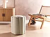 Pouf TAPPEN Kunstleinen Beige