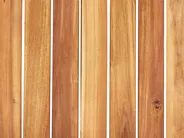 Gartenmöbel Set 4-Sitzer FRASSINE mit Schirm (12 Optionen) Akazienholz Naturfarben_922560
