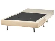 Single Sofa Bed FARRIS Velvet Beige_875466