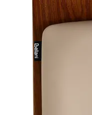 Set mit 2 Barstühlen PETERSBURG Kunstleder Beige / Schwarz_1044588