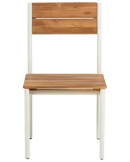 Gartenstuhl 2er Set GIOVINAZZO Akazienholz Braun_1124806