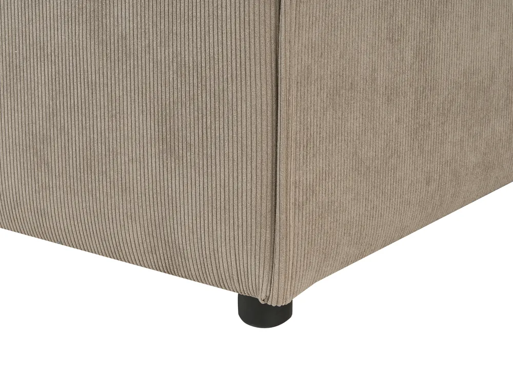 Corner Seat ARDAL Corduroy Light Brown Right Hand_940628