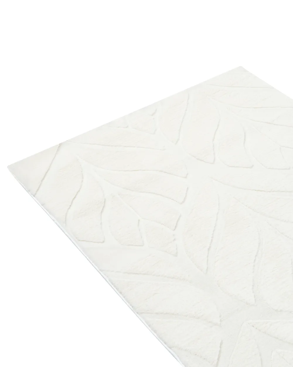 Faux Fur Rug MITCHELL Off-White 80 x 300 cm_1092405