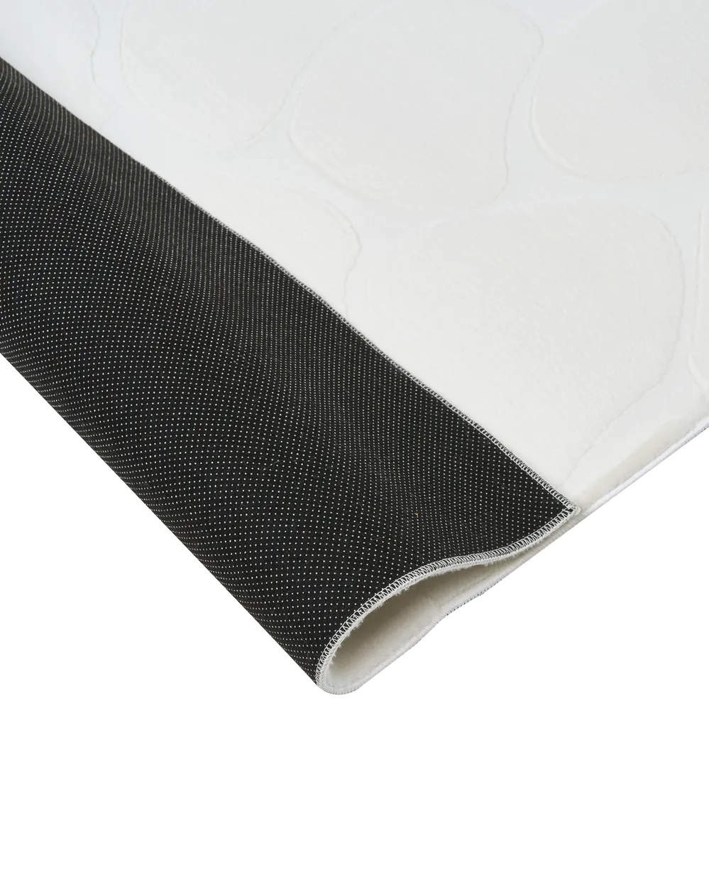 Teppich KAWI Cremeweiß 80 x 300 cm_1107288