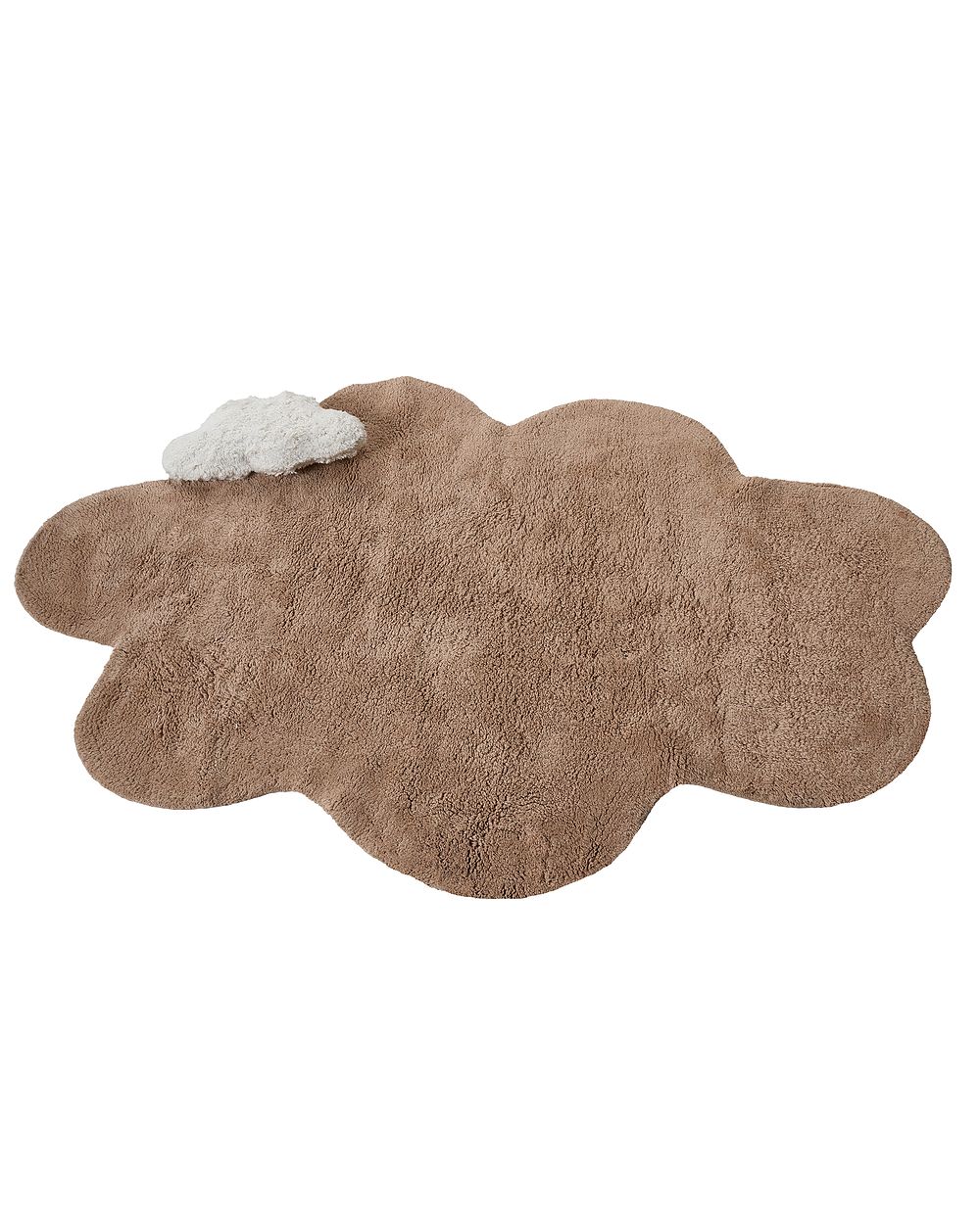 Kids Rug HODKA  Light Brown 80 x 120 cm Cotton with Cushion