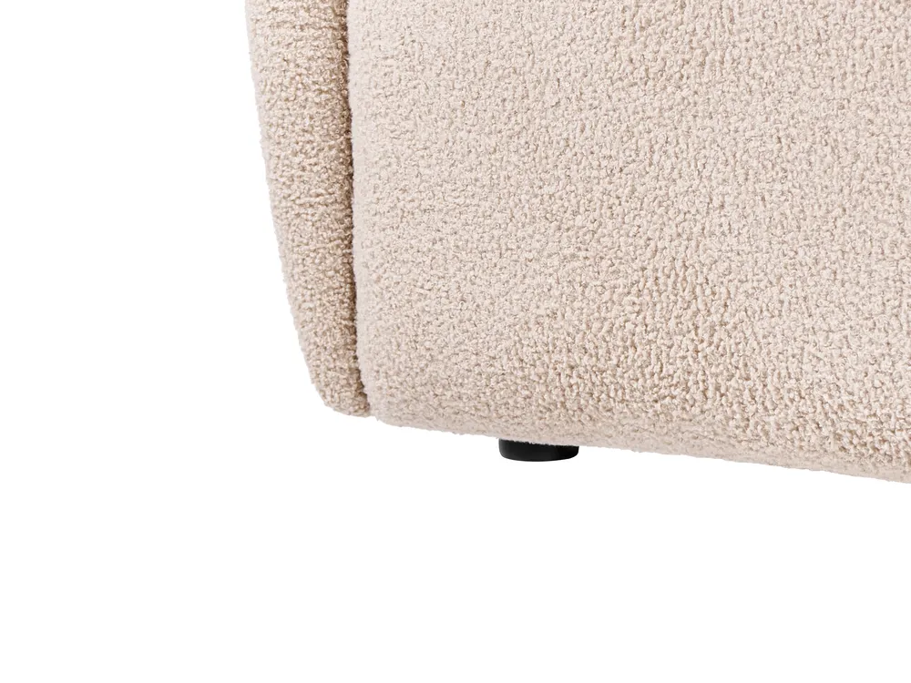 Sofa 2-Sitzer VALBY Bouclé Beige_1057155