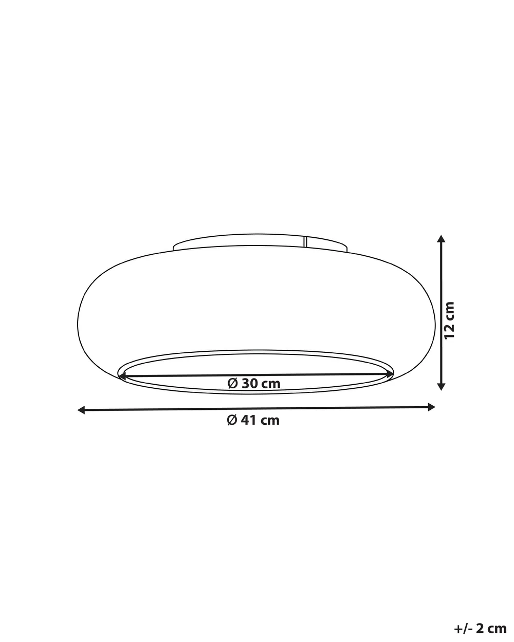 LED Deckenlampe NITH mit Dimmer Glas Silber_1107081