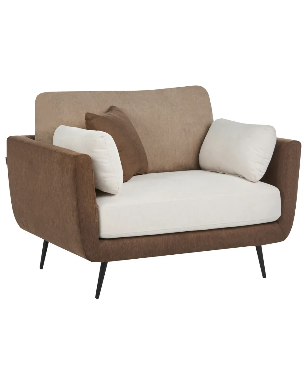 Sessel BOLGA Stoff Braun