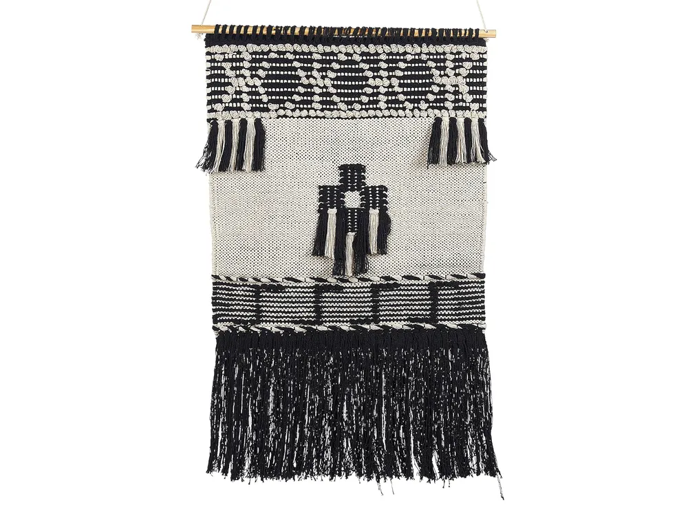 Wandbehang LARKANA Baumwolle 117 cm Beige