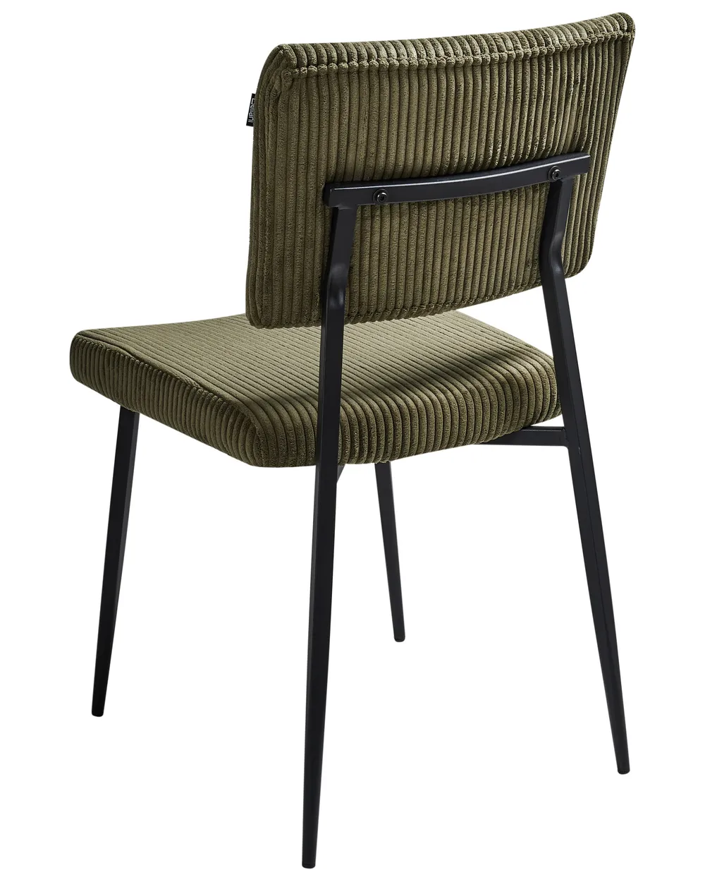 Esszimmerstuhl 2er Set STURGIS Cord Olivgrün_963287