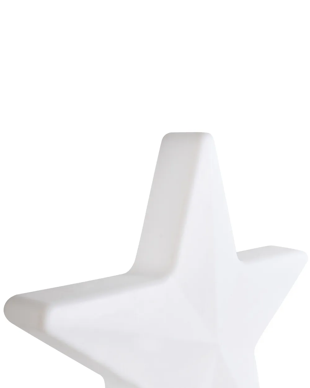 LED-Stehlampe für den Außenbereich OLSAN 76 cm Stern Weiß_1022225