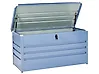 Aufbewahrungsbox CEBROSA 132 cm 62 cm Metall Blau