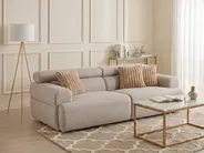 Sofa 3-Sitzer HOVDEN Stoff Beige_1072559