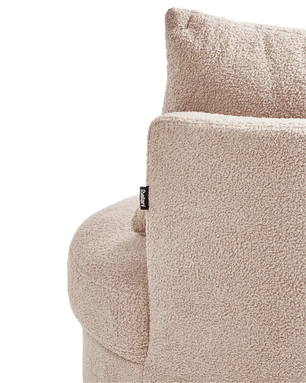 Sessel DALBY Bouclé Beige_958841