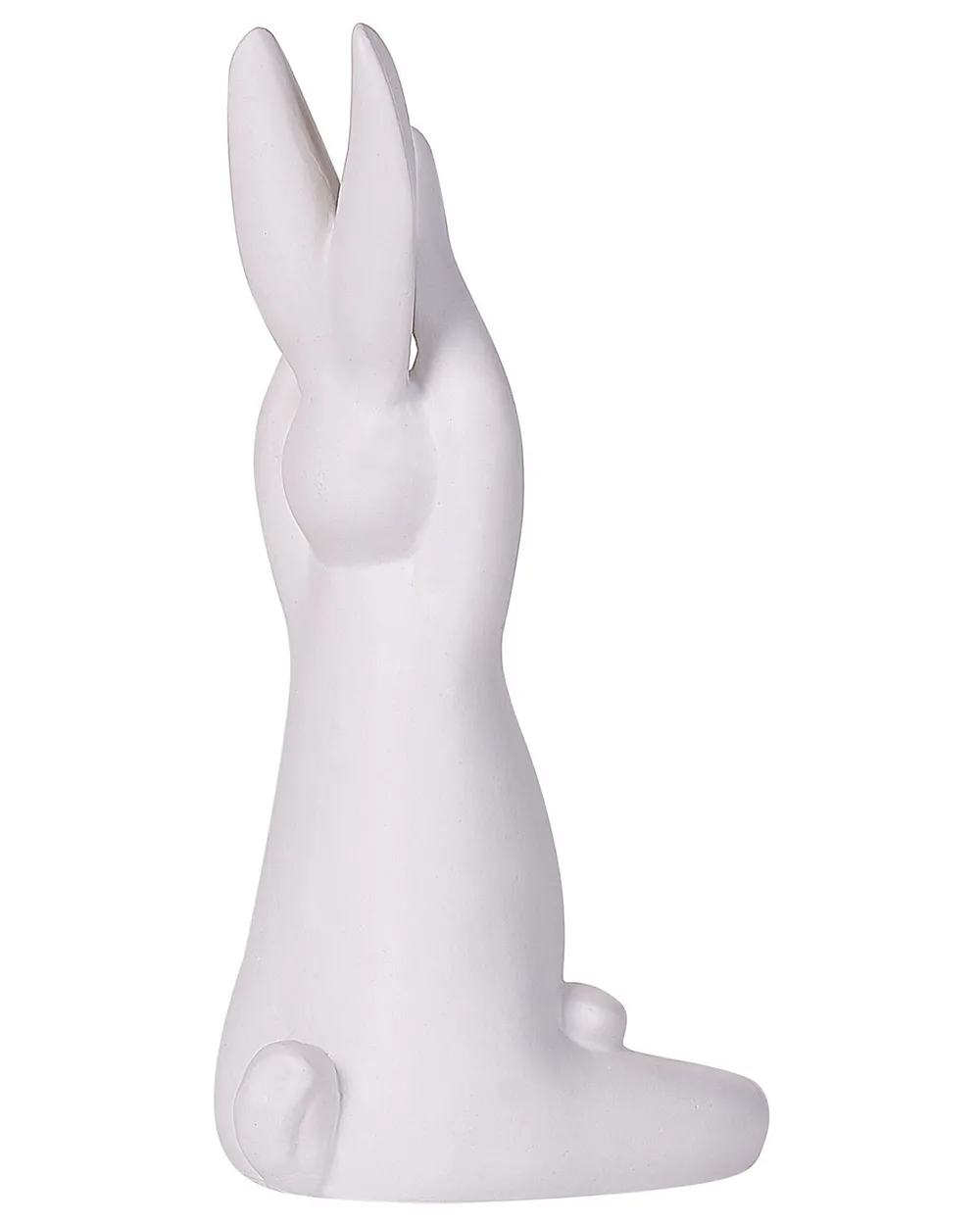 Dekofiguren 3er Set Hase BREST Keramik Weiß_798711