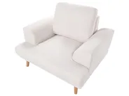 Sofa Set 4-Sitzer KILDAL Stoff Hellbeige_1058566
