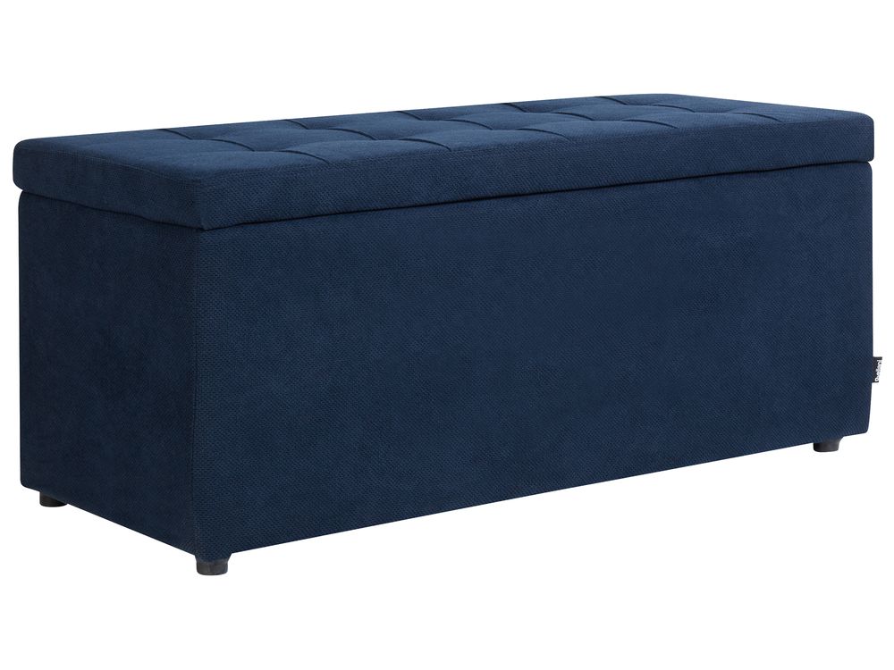 Opbergpoef OREM Stof Donkerblauw