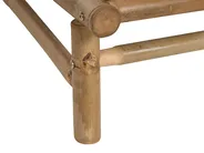 Lounge Set mit Tisch 2-Sitzer TODI Bambus Taupe_872752