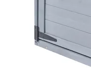 Geräteschuppen CENGIO 130 cm 57 cm Tannenholz Grau_1015057