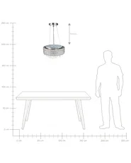 Chandelier BARBEIRA Crystal Silver_919763
