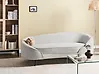 Sofa 2-Sitzer SAVAR Stoff Cremeweiß
