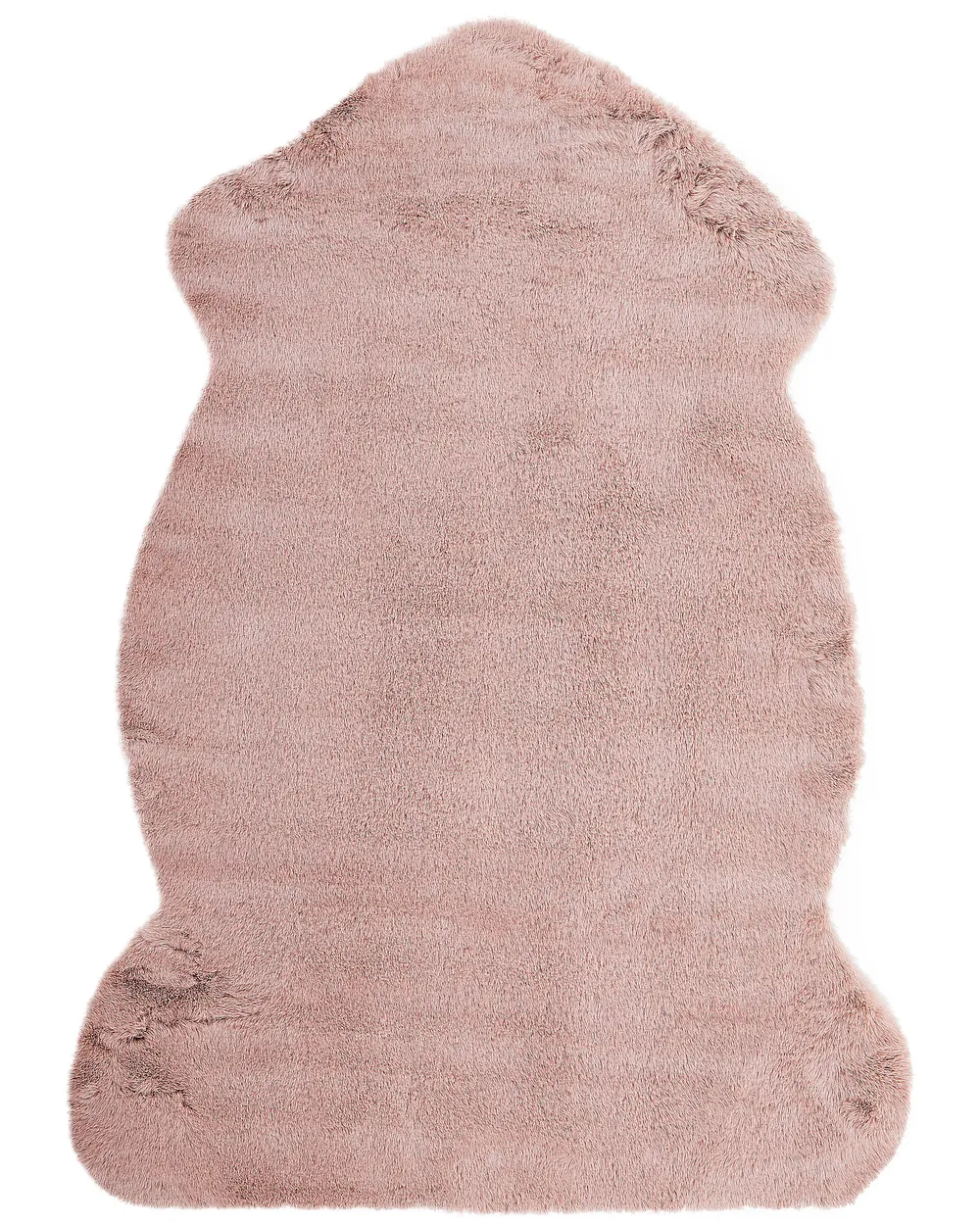 Faux Fur Rug UNDARA Pink 60 x 90 cm