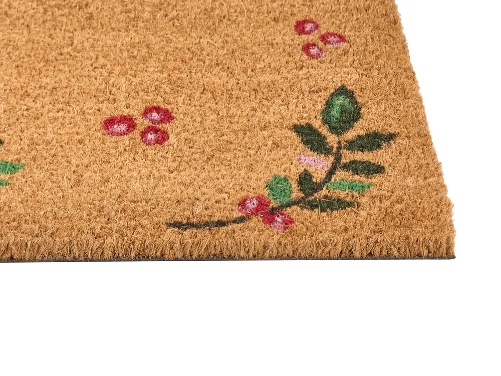 Fußmatte BRIVANO Bunt 45 x 75 cm Weihnachtsmotiv Kokosfasern_1094532