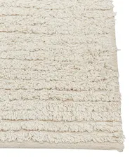 Teppich TEZPUR Beige 140 x 200 cm Baumwolle_839280