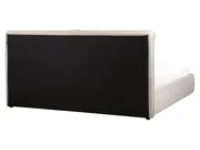 Bett mit Stauraum BAJONNA Stoff Hellbeige 180 x 200 cm_912511