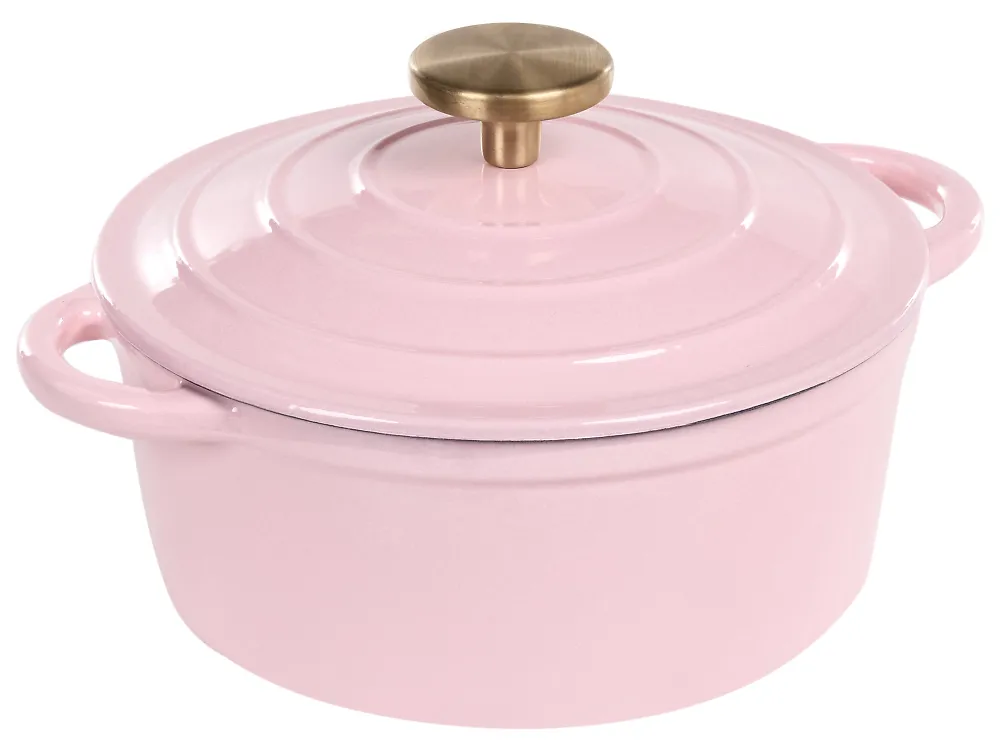 Gusseisen Kochgeschirrset 8-teilig FEURA Pastellrosa_1170273