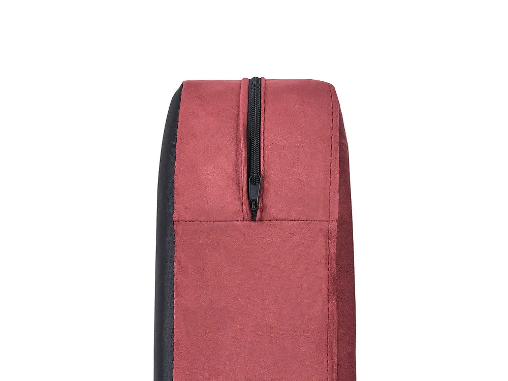 Sofa 3 Seater SKIEN Velvet Dark Red_1170553