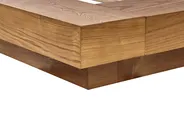 Bed Boucle ZEN 160 x 200 cm (EU King Size) Natural Ash Wood_931169