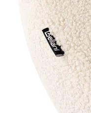 Sessel ILBRO Bouclé Cremeweiß / Dunkelbraun_984751