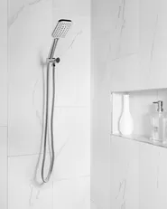 Shower Head and Hose Kit TINGO 4-function Silver_989266